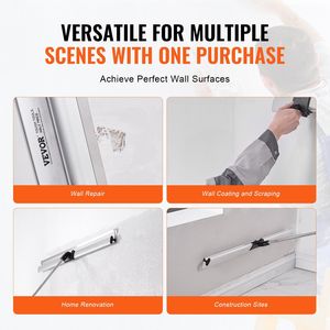Kit Professionale per Stuccatura Cartongesso con Manico e Accessorio Fissatore, Spatola per Stucco Lisciante/Utensili per Rivestimento Cartongesso - Product Image 6