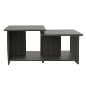 Tavolino da Caffè Linlock con 1 Ripiano in Wengue Nero - Product Image 2