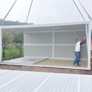 Maison Conteneur <span class=keywords><strong>Pliable</strong></span> X-folding en Panneaux Sandwich Préfabriqués, Portable, Abordable, à Installation Rapide, Vente en Gros - Product Image 5