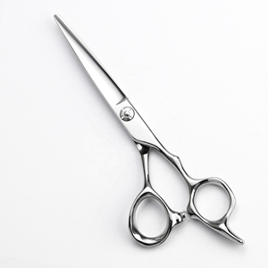 Ciseaux plats professionnels pour coiffeur en alliage de cobalt japonais Vg10, ciseaux de salon à lame tranchante - Product Image 1
