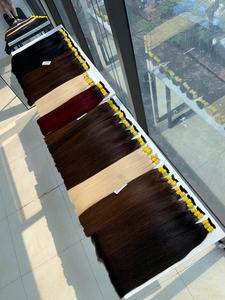 ผมดิบสี100% เวียดนามจำนวน1แพ็ค100กรัมผมสีอ่อนขนาด32นิ้ว - Product Image 4