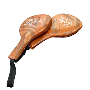 Almohadillas de Boxeo de Cuero para MMA, Muay Thai, Kickboxing, Equipo de Entrenamiento, Palas de Práctica con Elasticidad Ajustable de Royal Boxing - Product Image 1