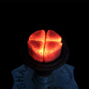 Nature Friendly High Quality Coconut Shell Charcoal Easy to <b>Light</b> Low Ash Low Moisture Smokeless Odorless Shisha Hookah <b>Cubes</b> - Product Image 5