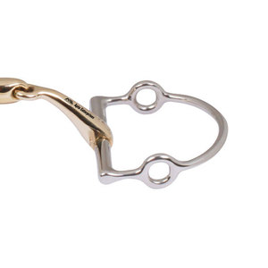 Bocado de Doble Boca Fija de Hierro Dulce de Alta Calidad para Carreras de Caballos, Equipo Ecuestre de Acero Inoxidable, Apto Enterprises - Product Image 3