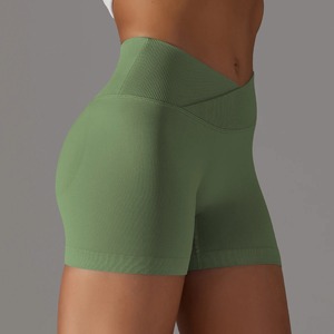 Wholesale OEM <b>Women</b> Slim-fit Sports <b>Shorts</b> Lightweight Yoga <b>Women</b> Running <b>Shorts</b> Breathable <b>Women's</b> Regular Gym <b>Short</b> - Product Image 5