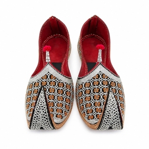 Latest Design Fancy Custom Design Good Quality Men Khussa Shoes for Men at Wholesale Price <b>Best</b> for Wedding and Party Wear - Product Image 2