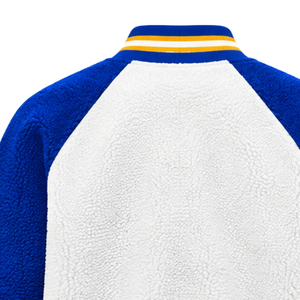 เสื้อแจ็คเก็ตบอมเบอร์แบบกลับด้านได้สำหรับผู้หญิง ยี่ห้อ Sigma Gamma Rho  ผ้าเชอร์ปา  แบบกำหนดเองได้  สำหรับชมรมพี่น้องชาวกรีก  เสื้อโค้ทขนแกะ  อุ่นสบายสำหรับฤดูหนาว  สไตล์ลำลอง  สตรีทแวร์  ขายส่ง - Product Image 4