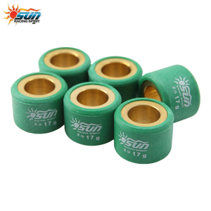 SUN RACING 20x15mm 17G Rouleaux de variateur en laiton pour PCX CLICK125I SKYDRIVE125 Scooter CVT Tuning 6PCS - Product Image 1