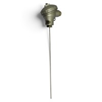 Sensor Suhu RTD Platinum Stainless Steel 304 Pt100 Pt1000 OEM IP65 Probe Termal Industri Akurasi 0.1C