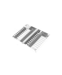 Bandejas de impresión dental de acero inoxidable, instrumento dental manual reutilizable |    Acero Inoxidable de Primera Calidad - Product Image 1
