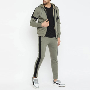 Survêtement décontracté 2-en-1 personnalisable pour homme, coupe régulière, en polaire tissée, respirant, sublimé, à capuche, pour l'hiver, vente en gros - Product Image 2