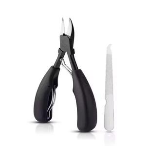 <b>Nail</b> Clipper Stainless Steel 15mm Jaw Flat Blade Sharp Tip Durable Red Handle Finger <b>Nail</b> <b>Tool</b> Adult Use - Product Image 3