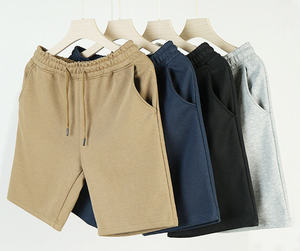Shorts de plage d'été personnalisés pour hommes, décontractés, amples, unis, respirants, écologiques, en maille mi-longue, service OEM, taille 6XL - Vente en gros - Product Image 6