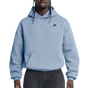 Sudaderas con capucha premium con cremallera para hombre, 100% algodón polar, corte holgado, hombros caídos, logotipo personalizado, ropa urbana, suministro B2B - Product Image 1