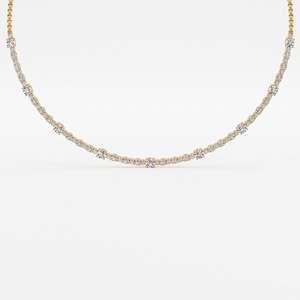 High Quality Diamond Tennis Chain Necklace <b>for</b> <b>Men</b> & Women Lab Grown Diamonds Sterling silver, 9KT,10KT, 14KT,18KT <b>Wedding</b> <b>Gifts</b> - Product Image 5