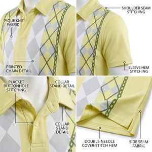 Polo Deportivo Simple y Elegante, Estampado, de Punto, Transpirable, de Secado Rápido, Elástico, Plisado, para Tenis, Yoga, Ecológico, Ligero, Unisex - Product Image 3