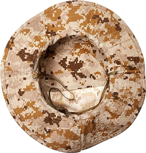 Chapeau Bob d'extérieur à large bord, protection solaire, en tissu Ripstop, avec sangle de menton réglable, pour la randonnée, la pêche, le safari, unisexe - Product Image 6