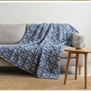 Indian Hand Block Printed Cotton Sanganer Kantha Queen Size <b>Throw</b> <b>Large</b> Width Handmade Quilt Elegant Bedroom Home Textile - Product Image 5