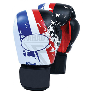 Crea tus propios guantes de boxeo de cuero PU de 8 oz, personalizados, de diseño impreso, populares, modernos y de última tendencia, para venta al por mayor. - Product Image 1