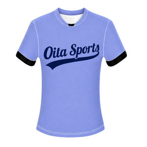 Maillot de football violet à manches courtes, léger, uniforme sportif, vêtements d'entraînement, tenue d'équipe - Product Image 1