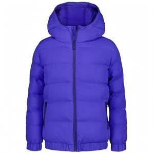 Custom High Demanded Solid Colors Full Zipper Long Sleeve Unisex Black Coats Casual Loose Cotton padded Winter Clothes Apparel - Product Image 4