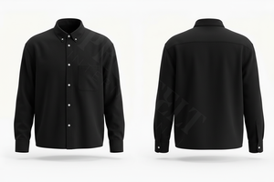 Chemise de travail professionnelle confortable classique à boutons, manches longues, formelle et décontractée, sur mesure, OEM, ODM - Product Image 3