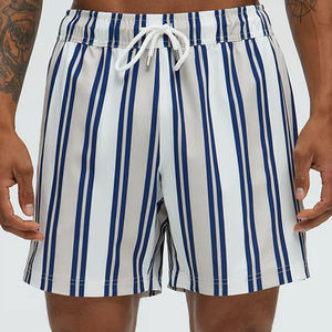 กางเกงขาสั้นผู้ชาย มีสีสันให้เลือกหลากหลาย เหมาะสำหรับทุกฤดูกาล ทรงทันสมัย เนื้อผ้านุ่ม สวมใส่สบาย สำหรับผู้ชาย พร้อมโลโก้แบบกำหนดเอง - Product Image 1