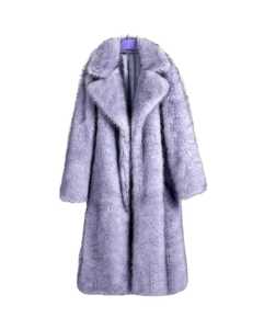 <b>Men</b> <b>Long</b> Fur Overcoat Thick Heavy Winter Warm Faux Fur Full Length <b>Jacket</b> for Streetwear Business and Daily Use - Product Image 2
