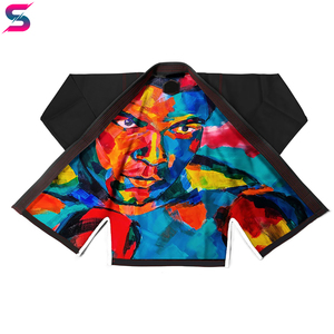 Bon fournisseur avec le meilleur prix, bonne qualité, service OEM ODM, kimono léger unisexe en polyester et coton pour les arts martiaux - Product Image 6