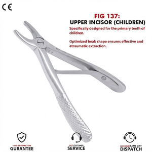 Juego de fórceps dentales con acabado arcoíris vibrante, fabricado en acero inoxidable para una extracción precisa de dientes en cirugía clínica diaria. - Product Image 2