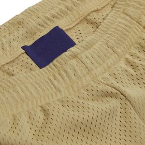 Pantalones cortos de malla de doble capa para hombre, baloncesto, entrenamiento al aire libre, gimnasio, cómodos pantalones cortos de malla con cintura elástica - Product Image 3