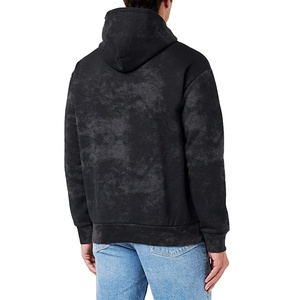 Sweats à capuche personnalisés de haute qualité 100% coton molleton délavé au soleil effet acid wash Design unique Sweats à capuche pour hommes - Product Image 2