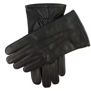 Gants en cuir véritable en gros - Mitaines d'extérieur chaudes et coupe-vent pour hommes - Product Image 3