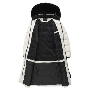 Manteau d'hiver long imperméable pour femme, veste épaisse en duvet alternatif, parka matelassée chaude et isolée avec capuche, coupe-vent et résistante au froid - Product Image 4