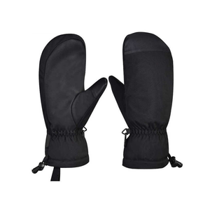 Guantes de invierno personalizados para exteriores, con forro térmico de cuero y tela de sarga, para uso diario. - Product Image 4