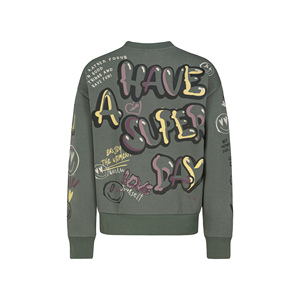 Sudadera Personalizada Unisex de Invierno con Estampado, Logotipo, Algodón de Alta Calidad, Cuello Redondo, Ecológica y Transpirable para Mujer - Product Image 5