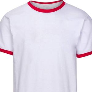 T-shirt blanc à col rond pour homme de style universitaire - Product Image 2