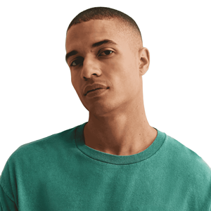 Camiseta de Lona con Cuello Redondo para Hombre, Estilo Clásico, Colores Personalizados, 100% Algodón, Antiarrugas, Secado Rápido, Transpirable, Cómoda para Uso Diario - Product Image 3