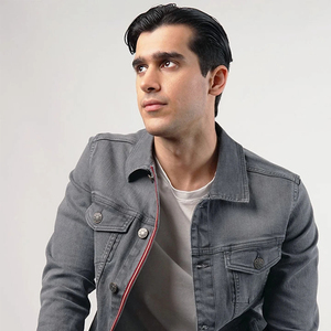 Mens Stone Washed <b>Denim</b> Jacket Classic Cotton Casual <b>Coat</b> for All Season Wear Mens Premium Casual <b>Denim</b> Jacket Breathable Cotton - Product Image 4