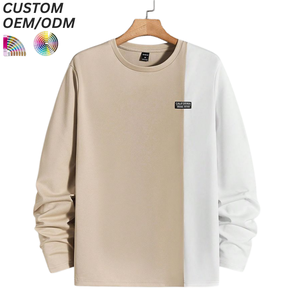 Sweat-shirt en coton pour homme, coupe classique, imprimé délavé uni, style décontracté, personnalisation du logo, support OEM ODM pour l'approvisionnement des marques - Product Image 4