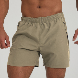 Pantalones Cortos Deportivos para Hombre, Transpirables, para Gimnasio, Elásticos, de Secado Rápido, con Logotipo Frontal, de Poliéster y Elastano, para Actividades al Aire Libre - Product Image 6