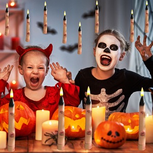 TOOWIN Halloween Scary Finger Candles, Haunted House Indoor Spooky Realistic Wax Atmosphere Decoration Props - Product Image 5