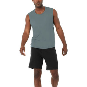 Nouveaux débardeurs de sport pour hommes, haute qualité, sans manches, pour entraînement musculaire, personnalisables, broderie machine, respirants et légers - Product Image 1