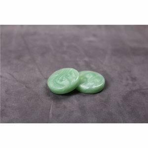 Custom Luxury Green Marble Acrylic <b>Backgammon</b> Game Pieces Resin <b>Board</b> Game Checkers Accessories Wholesale Replacement Pawns - Product Image 1