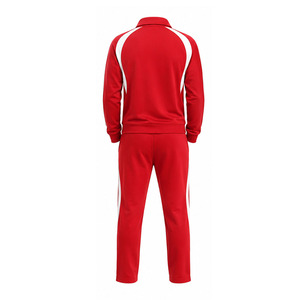 Custom Sport Tracksuits for Men Fleece Athletic Training Set Zip Jacket Jogger <b>Pants</b> Wholesale Gym Wear Manufacturer OEM Factory - Product Image 2