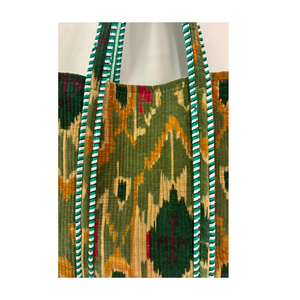 Bolsa de Mano Ecológica de Algodón con Tela Acolchada, Diseño Vibrante y Asas Cosidas Resistentes - Product Image 3