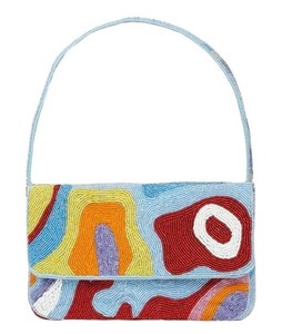 Hot Selling Glass Beads Shoulder Bag with Magnetic Closure Beadwork Summer <b>Beach</b> Office & Travel Bag Gifted for Girls Women Bag - Product Image 1