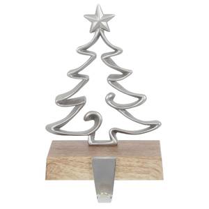Support moderne en métal pour chaussettes de Noël, pour une présentation festive sur la cheminée, durable, personnalisable, pour les étagères de cheminée, les salles familiales, l'hiver - Product Image 2
