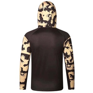 Camisa de Pesca con Capucha para Hombre, Camuflaje, Poliéster, Impresión por Sublimación, Protección Solar UPF 50, Anti-UV, Manga Larga - Product Image 2