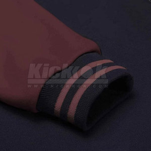 Chaqueta Letterman Personalizada de Lona con Cuello Alto, Cómoda, para Hombre, Mangas Largas, Transpirable, de Secado Rápido, Ecológica, para Invierno - Product Image 6